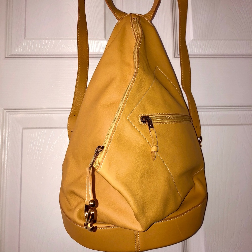 Authentic Vintage LOEWE ANTON Leather Backpack